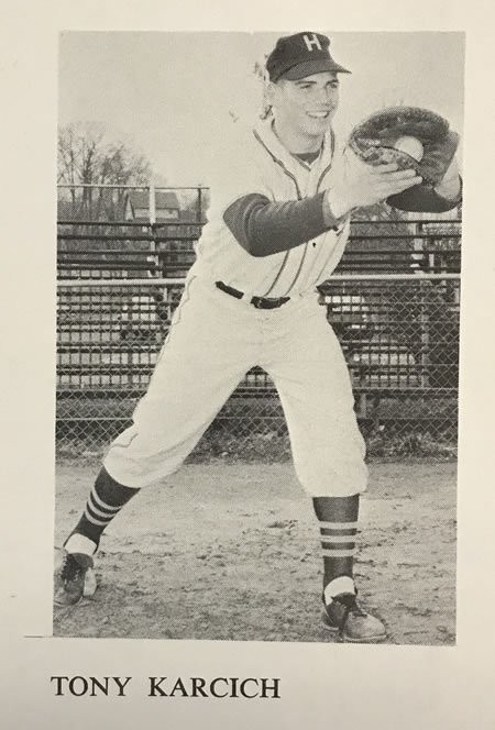 Anthony "Tony" Karcich Baseball Photo